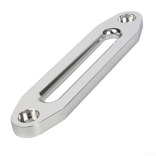 Leichtes Nylon-Windenseil mit Aluminiumführung, perfekt für effiziente Offroad-Fahrzeug-Recoveries (weiß) von HEIBTENY