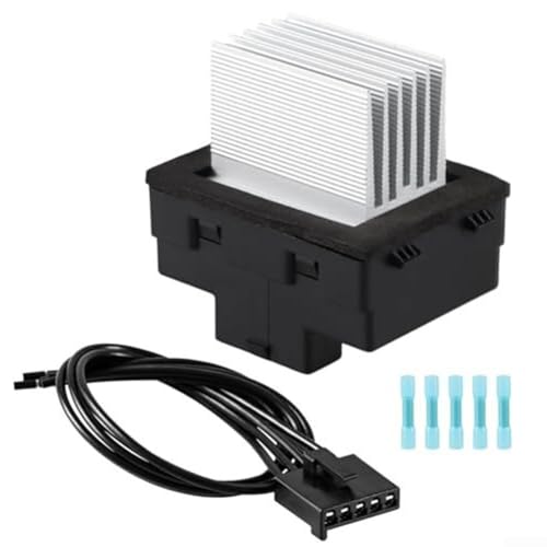 Lüftergebläsemotorwiderstand für Ford Fusion 2006 2012 Zephyr Mailand 2006 2011 HVAC System Ersatz mit Kabelbaum OE 8E5Z19E624A von HEIBTENY
