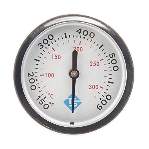 Metall-Ofenthermometer,Für Weber Grill-Thermometer,150-600℉,Edelstahl-Grill-Thermometer-Zeiger von HEIBTENY