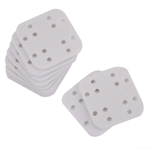 Mineralstoffaufnahme-Pads im 10er Pack für Elechomes UC5501, SH8820, SH8830 optimiert die Luftbefeuchter-Funktionalität und reduziert den Wartungsaufwand von HEIBTENY