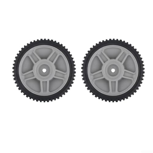 Rasenmäher-Vorderräder, 20,3 cm, kompatibel mit 193912X460 532400543 für 581009202 96143000103 und mehrere Modelle für verbesserte Manövrierfähigkeit (2 Stück) von HEIBTENY