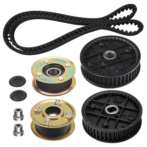 Riemenscheiben- und Ritzel-Set für TimeMaster Rasenmäher 76,2 cm und 76 cm für einfachen Austausch Riemenscheiben- und Ritzel-Set für TimeMaster Rasenmäher 76,2 cm und 76 cm für einfachen Austausch von HEIBTENY