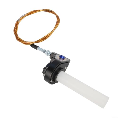 Robuster Gaszug für Offroad-Motorräder, passend für 22-mm-Lenker, ideal für 50 250CC Motortypen (Gold) von HEIBTENY