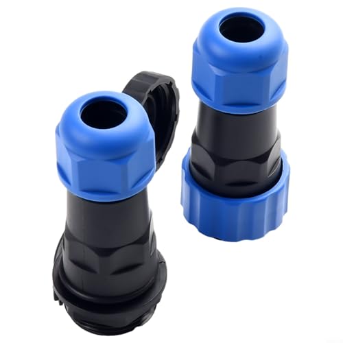 SP20 Inline-Stecker, IP68 bewertet, wasserdichte Luftfahrt-Steckdose für raue Wetterbedingungen (4-polig) von HEIBTENY