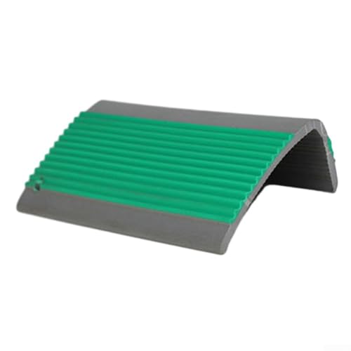Safe Treppenkantenschutz, Premium-PVC-Material, 2 m Klebestreifen für den Innen- und Außenbereich (grün) von HEIBTENY