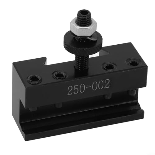 Schnellwechsel-Werkzeug-Pfostenhalter-Kit für Drehmaschinen Werkzeuge mit mehreren Werkzeughaltern, kompatibel mit CNC-Maschinenzubehör zum Drehen, Bohren, Bohren (250-002) von HEIBTENY