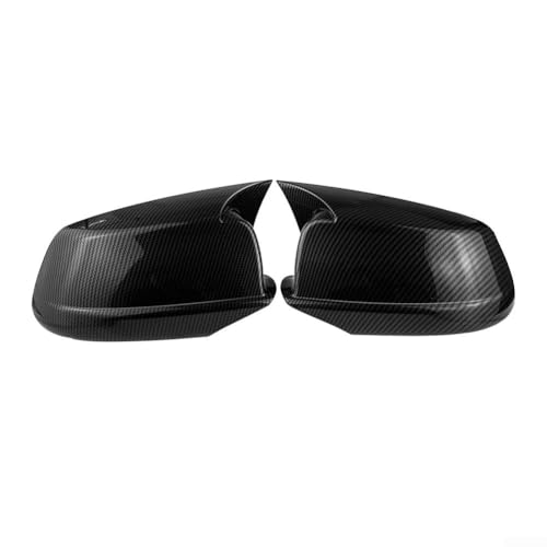 Spiegelabdeckungs-Set für BMW 5er-Serie F10 F11 2011 2013, verbessert das Fahrzeug mit Karbonfaser-Optik (Kohlefaser) von HEIBTENY
