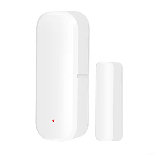 TUYA WiFi Türfenstersensor,Tür Fenster Alarm Sensor,Smart Door Sensor Türmagnet mit Sprachunterstützung,für Eingangsglocke Alarmanlage Senso von HEIBTENY