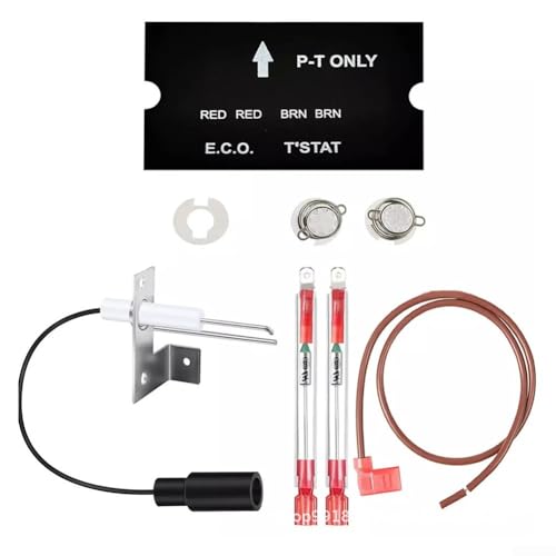 Thermo-Abschalt-Set für Wohnmobil-Durchlauferhitzer von Atwood 91447 93866 93868 mit Funken- und Sensorelektrode, kompatibel mit GCH6 6E G6A 7E 8E GC6AA 9E Serie von HEIBTENY