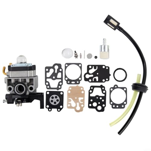 Vergaser Ersatzsatz für Honda Motoren für GX35 GX25 FG110 HHT35 HHT35S kompatibel mit OEM Teil 16100Z0Z034 Kraftstoffleitungsbirne und Filter für Trimmer von HEIBTENY