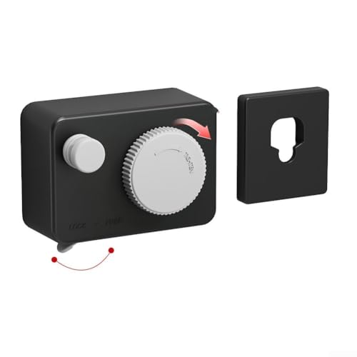 Wäschetrockner aus Edelstahl mit einstellbarer Spannung und stabilem Design für alle Wäschebedürfnisse (schwarz) von HEIBTENY
