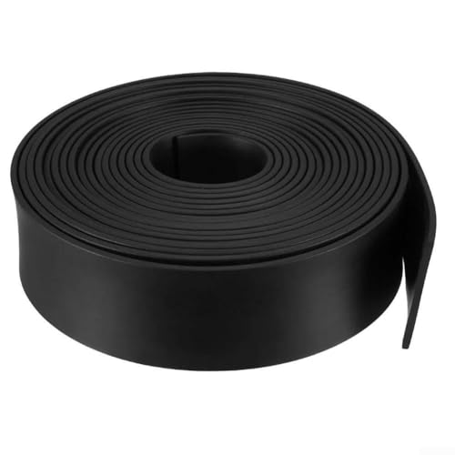 Wetterfester 3 Meter Gummidichtungsstreifen mit verbesserter Stoßdämpfung und Anwendungen (50 mm (B) x 3 mm (T)) von HEIBTENY