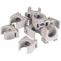 Klemmschellen en 20mm, 50 St./Btl. o. Reiter passend für starres u. gewelltes Rohr von Heidemann