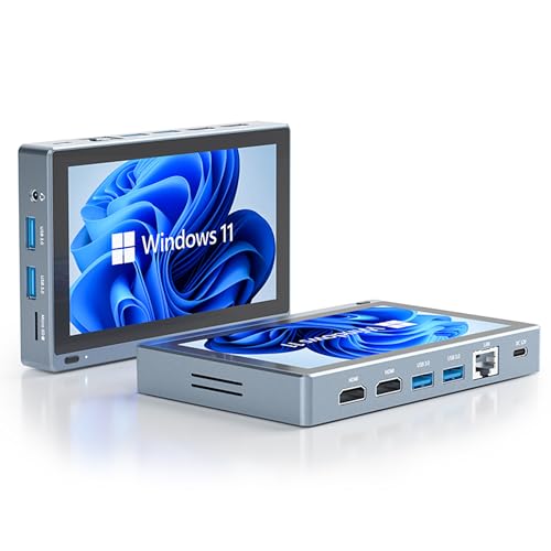 HEIGAOLA Mini PC, Celeron N5095 Computer with Fan,16GB DDR4,256GB eMMC Win 11 PRO/4K@60Hz /Triple Display/ WiFi5 BT5.2/Gigabit Ethernet HEIGAOLA Mini PC, Celeron N5095 Computer with Fan,16GB DDR4,256GB eMMC Win 11 PRO/4K@60Hz /Triple Display/ WiFi5 BT5.2/Gigabit Ethernet von HEIGAOLAPC