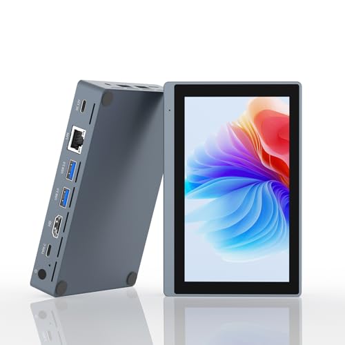 HEIGAOLAPC Mini PC, Celeron N5095 8GB RAM 128GB ROM Mini Computer mit Lüfter, Win 11 PRO Mini PC mit Touchscreen Unterstützung 4K@60Hz Dreifachanzeige, WiFi5 BT5.2 Gigabit Ethernet,Vollfunktions Typ-C HEIGAOLAPC Mini PC, Celeron N5095 8GB RAM 128GB ROM Mini Computer mit Lüfter, Win 11 PRO Mini PC mit Touchscreen Unterstützung 4K@60Hz Dreifachanzeige, WiFi5 BT5.2 Gigabit Ethernet,Vollfunktions Typ-C von HEIGAOLAPC