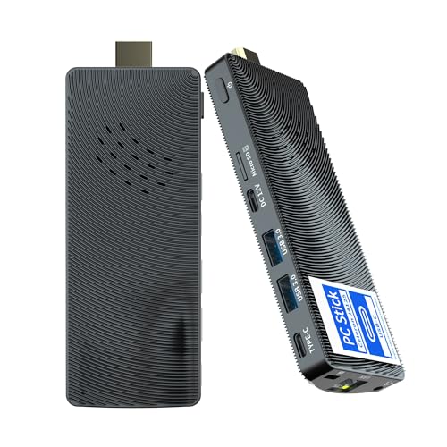 HEIGAOLAPC Mini PC Stick,Win 11 8GB RAM 128GB eMMC Celeron J4115 2.7 GHz, USB-C Fanless Desktop PC, USB3.0 X 2, RJ45 Gigabit Ethernet 4K 60Hz, WiFi BT 5.2, HDMI 2.0 für Geschäft Zuhause Büro HEIGAOLAPC Mini PC Stick,Win 11 8GB RAM 128GB eMMC Celeron J4115 2.7 GHz, USB-C Fanless Desktop PC, USB3.0 X 2, RJ45 Gigabit Ethernet 4K 60Hz, WiFi BT 5.2, HDMI 2.0 für Geschäft Zuhause Büro von HEIGAOLAPC