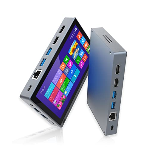 HEIGAOLAPC Mini PC Win 11 Pro,Celeron J4125(2.7G) 8GB DDR4 128GB eMMC Desktop Computer,Mini Computer 4K@60Hz | Unterstützt Triple Display | WiFi 5| BT 5.2| RJ45 LAN | HDMI×2 Business HEIGAOLAPC Mini PC Win 11 Pro,Celeron J4125(2.7G) 8GB DDR4 128GB eMMC Desktop Computer,Mini Computer 4K@60Hz | Unterstützt Triple Display | WiFi 5| BT 5.2| RJ45 LAN | HDMI×2 Business von HEIGAOLAPC