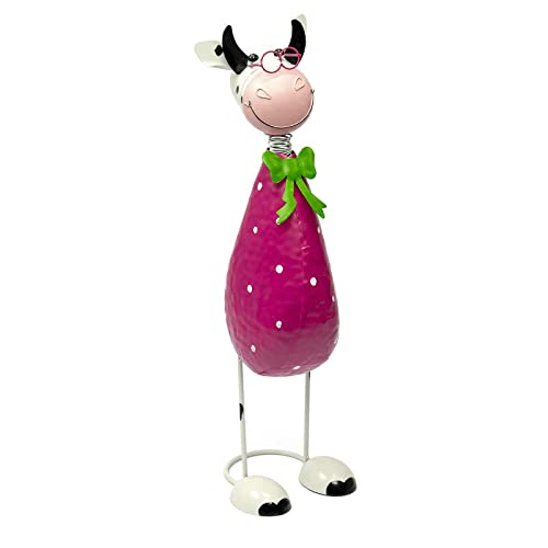HEIGART Gartenfiguren aus Metall - Blechfiguren XXL (Kuh) von HEIGART