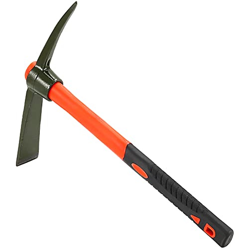 KWANLAAM Hacke, 38,1 cm, geschmiedeter Griff mit Fiberglasgriff, Jäten, Hacke, Gartenhacke zum Lösen und Anbau von Gemüsegärten oder Blumenbeeten KWANLAAM Hacke, 38,1 cm, geschmiedeter Griff mit Fiberglasgriff, Jäten, Hacke, Gartenhacke zum Lösen und Anbau von Gemüsegärten oder Blumenbeeten von HEIHAK
