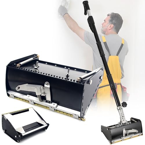 8''/10''/12'' Trockenbau-Taping Flat Finishing Set Kelle Drywall Flat Finishing Werkzeuge mit 106~165cm Griff Verstellbaren, Breite Öffnung der Pressplattenabdeckung für einfache Reinigung 12in/32cm 8''/10''/12'' Trockenbau-Taping Flat Finishing Set Kelle Drywall Flat Finishing Werkzeuge mit 106~165cm Griff Verstellbaren, Breite Öffnung der Pressplattenabdeckung für einfache Reinigung 12in/32cm von HEIHEIZI