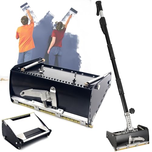 Spachtelschabekasten, Spachtelschabekasten mit Verlängerungsgriff, Trockenbau-Flachbearbeitungswerkzeug, Wandplatten-Flachkasten, 8/10/12'' Verputzwerkzeug, für professionelle Heimwerker 12in/32cm Spachtelschabekasten, Spachtelschabekasten mit Verlängerungsgriff, Trockenbau-Flachbearbeitungswerkzeug, Wandplatten-Flachkasten, 8/10/12'' Verputzwerkzeug, für professionelle Heimwerker 12in/32cm von HEIHEIZI