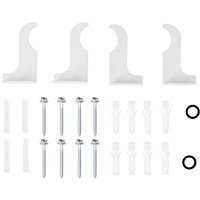 Halterung für Heizkörper Wandhalterung Universal für Vertikale Säule Heizkörper Weiß - Heilmetz Halterung für Heizkörper Wandhalterung Universal für Vertikale Säule Heizkörper Weiß - Heilmetz von HEILMETZ