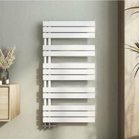Handtuchheizkörper Weiß Badheizkorper 600x1176mm Flach Design Handtuchwarmwasser Seitenanschluss - Heilmetz Handtuchheizkörper Weiß Badheizkorper 600x1176mm Flach Design Handtuchwarmwasser Seitenanschluss - Heilmetz von HEILMETZ