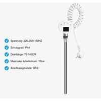 Heizstab für Heizkörper 300w mit Thermostate und Zeitschaltuhren Elektro Heizelemente - Heilmetz von HEILMETZ