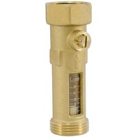 Durchflussmengenbegrenzer für Heizung und Solar - 1'' AG x 1'' IG mit Überwurfmutter flachdichtend - Anzeige 8 bis 28 l/min - max. Durchflussmengenbegrenzer für Heizung und Solar - 1'' AG x 1'' IG mit Überwurfmutter flachdichtend - Anzeige 8 bis 28 l/min - max. von HEIMA-PRESS