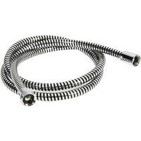 Brauseschlauch Spiroflex - chrom / schwarz - Länge 1.250 mm 1m/3,51 eur von HEIMA-PRESS