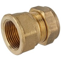 Klemmverschraubung für Kupferrohre - gerade 28 mm x 1'' IG für Heizung und Trinkwasser Klemmverschraubung für Kupferrohre - gerade 28 mm x 1'' IG für Heizung und Trinkwasser von HEIMA-PRESS