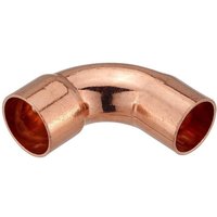 Kupfer-Löt-Bogen 90° - 15 mm - Innen x Außen - mit DVGW-Zulassung Kupfer-Löt-Bogen 90° - 15 mm - Innen x Außen - mit DVGW-Zulassung von HEIMA-PRESS