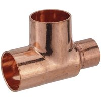 Kupfer-Löt-T-Stück - 22 x 15 x 18 mm - mit DVGW-Zulassung Kupfer-Löt-T-Stück - 22 x 15 x 18 mm - mit DVGW-Zulassung von HEIMA-PRESS
