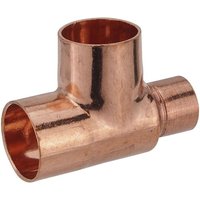Kupfer-Löt-T-Stück - 28 x 22 x 22 mm - mit DVGW-Zulassung von HEIMA-PRESS