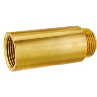 Messing Gewindefitting-Hahnverlängerung 3/4'' x 80 mm Messing Gewindefitting-Hahnverlängerung 3/4'' x 80 mm von HEIMA-PRESS