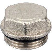 Messing Gewindefitting-Stopfen 1'' AG mit O-Ring Messing Gewindefitting-Stopfen 1'' AG mit O-Ring von HEIMA-PRESS