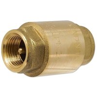 Messing-Universal-Rückschlagventil EUROPA® DN 15 - 1/2'' IG x 1/2'' IG von HEIMA-PRESS