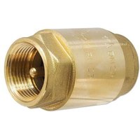 Messing-Universal-Rückschlagventil EUROPA® DN 25 - 1'' IG x 1'' IG von HEIMA-PRESS