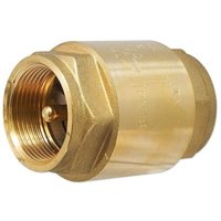 Messing-Universal-Rückschlagventil EUROPA® DN 40 - 1 1/2'' IG x 1 1/2'' IG von HEIMA-PRESS
