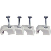 Nagelschelle für Kabel 4 - 7 mm - Nagellänge 18 mm - VPE 100 Stück von HEIMA-PRESS