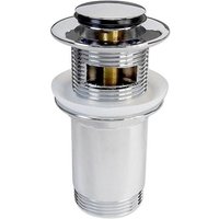 POP UP Ablaufgarnitur mit kleinem Stopfen für Waschbecken - mit Überlauf - Länge 60 mm POP UP Ablaufgarnitur mit kleinem Stopfen für Waschbecken - mit Überlauf - Länge 60 mm von HEIMA-PRESS