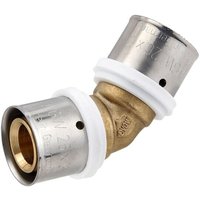 Pressfitting-Winkel 45° - 26 x 3,0 mm für MV-Rohr Pressfitting-Winkel 45° - 26 x 3,0 mm für MV-Rohr von HEIMA-PRESS