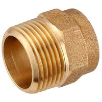 Rotguss-Löt-Übergang - 15 mm - 3/4'' AG - mit DVGW-Zulassung Rotguss-Löt-Übergang - 15 mm - 3/4'' AG - mit DVGW-Zulassung von HEIMA-PRESS