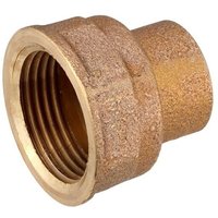 Rotguss-Löt-Übergang - 35 mm - 1 1/4'' IG - mit DVGW-Zulassung Rotguss-Löt-Übergang - 35 mm - 1 1/4'' IG - mit DVGW-Zulassung von HEIMA-PRESS