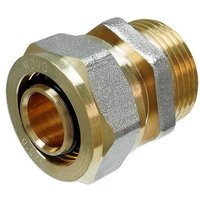 Schraubfitting-Übergang mit Außengewinde - 20 x 2,0 mm - 3/4'' für Alu-Mehrschicht-Verbundrohr Schraubfitting-Übergang mit Außengewinde - 20 x 2,0 mm - 3/4'' für Alu-Mehrschicht-Verbundrohr von HEIMA-PRESS