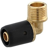 Steck-Winkel 90° - 16 x 2,0 mm - 1/2'' AG für Mehrschicht-Verbundrohr Steck-Winkel 90° - 16 x 2,0 mm - 1/2'' AG für Mehrschicht-Verbundrohr von HEIMA-PRESS