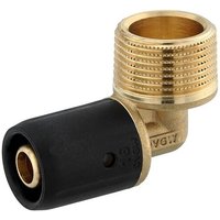 Steck-Winkel 90° - 16 x 2,0 mm - 3/4'' AG für Mehrschicht-Verbundrohr Steck-Winkel 90° - 16 x 2,0 mm - 3/4'' AG für Mehrschicht-Verbundrohr von HEIMA-PRESS