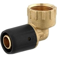 Steck-Winkel 90° - 20 x 2,0 mm - 3/4'' IG für Mehrschicht-Verbundrohr Steck-Winkel 90° - 20 x 2,0 mm - 3/4'' IG für Mehrschicht-Verbundrohr von HEIMA-PRESS