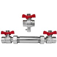Wärmemengenzähler-Einbausatz - für Baulänge 110 mm / 3/4'' IG Wärmemengenzähler-Einbausatz - für Baulänge 110 mm / 3/4'' IG von HEIMA-PRESS