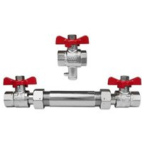 Wärmemengenzähler-Einbausatz - für Baulänge 130 mm / 3/4'' IG Wärmemengenzähler-Einbausatz - für Baulänge 130 mm / 3/4'' IG von HEIMA-PRESS